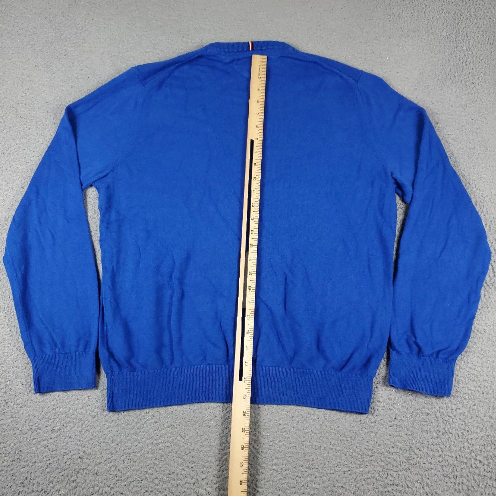 Tommy Hilfiger Tommy Hilfiger Mens Large XL Blue Casual Pullover Sweater Size US L / EU 52-54 / 3 - 5 Thumbnail