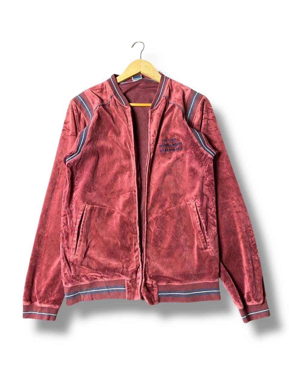 PPFM Vintage PPFM Velvet Bomber Jacket (169) Size US M / EU 48-50 / 2 - 1 Thumbnail