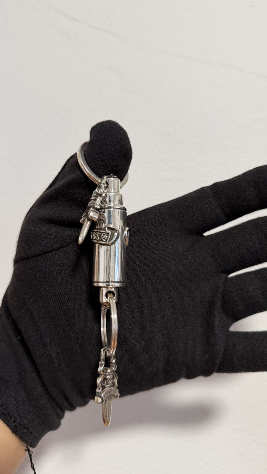 Chrome Hearts Chrome Hearts Valet Keychain Double Dagger Size ONE SIZE - 7 Thumbnail