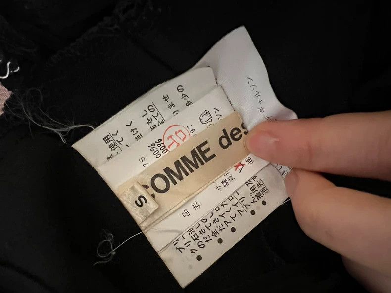 Comme des Garcons Comme Des Garcons size S Patchwork tulle wool pleated skir Size 24" / US 00 / IT 34 - 5 Thumbnail