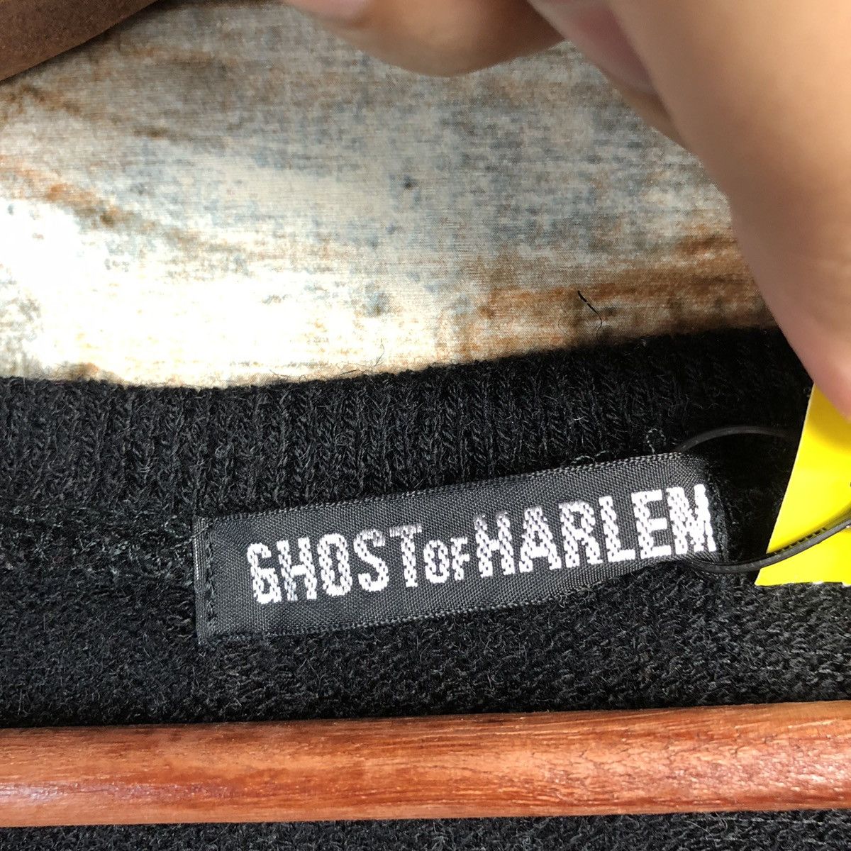 Ghost of Harlem DL Ghost Of Harlem Skull punk Black Knitwear #C566 Size S / US 4 / IT 40 - 10 Thumbnail