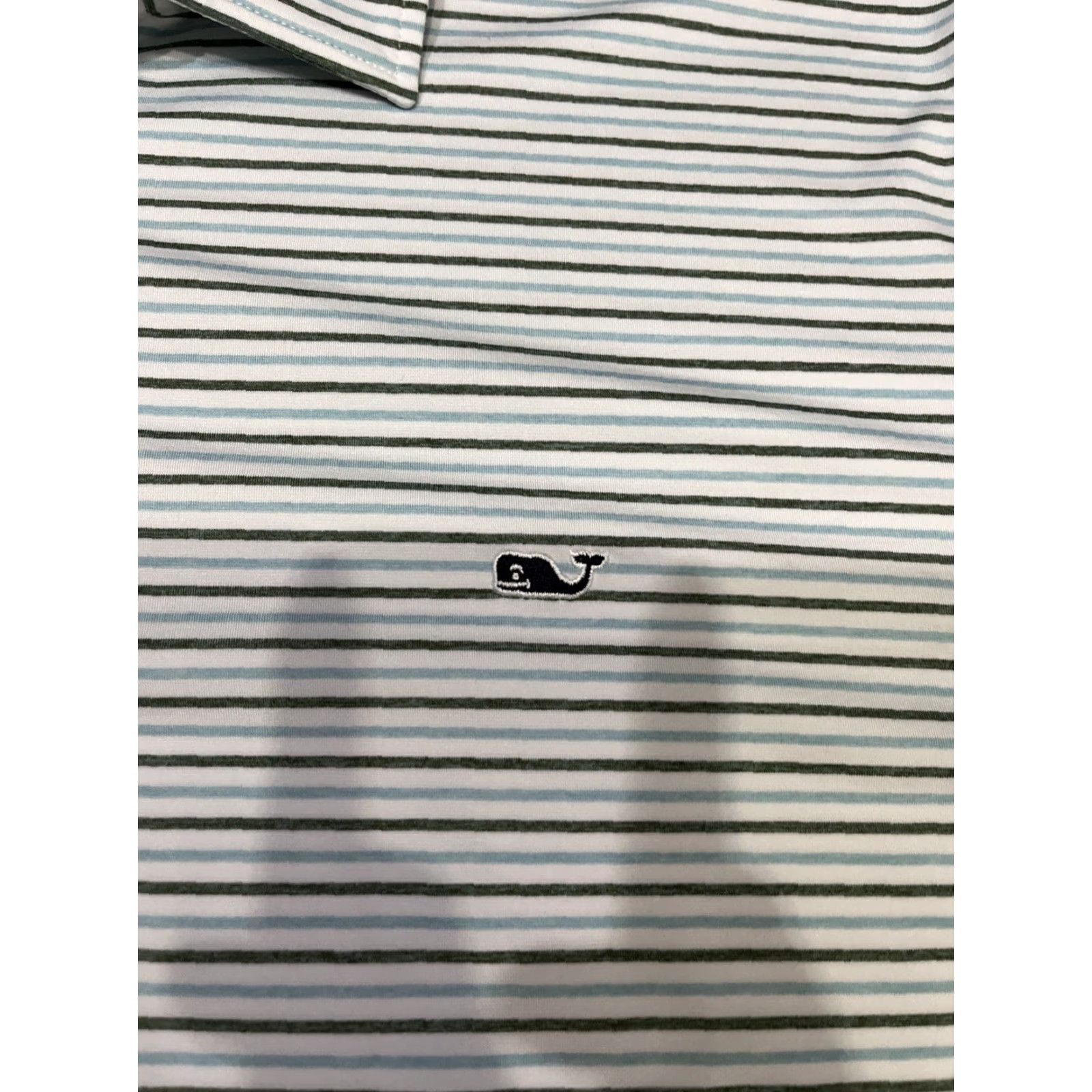 Vineyard Vines Vineyard Vines Polo Shirt Striped XL Men Short Sleeve Regular Fit Multicolor Logo OTG Sankaty Performance Size US XL / EU 56 / 4 - 2 Thumbnail