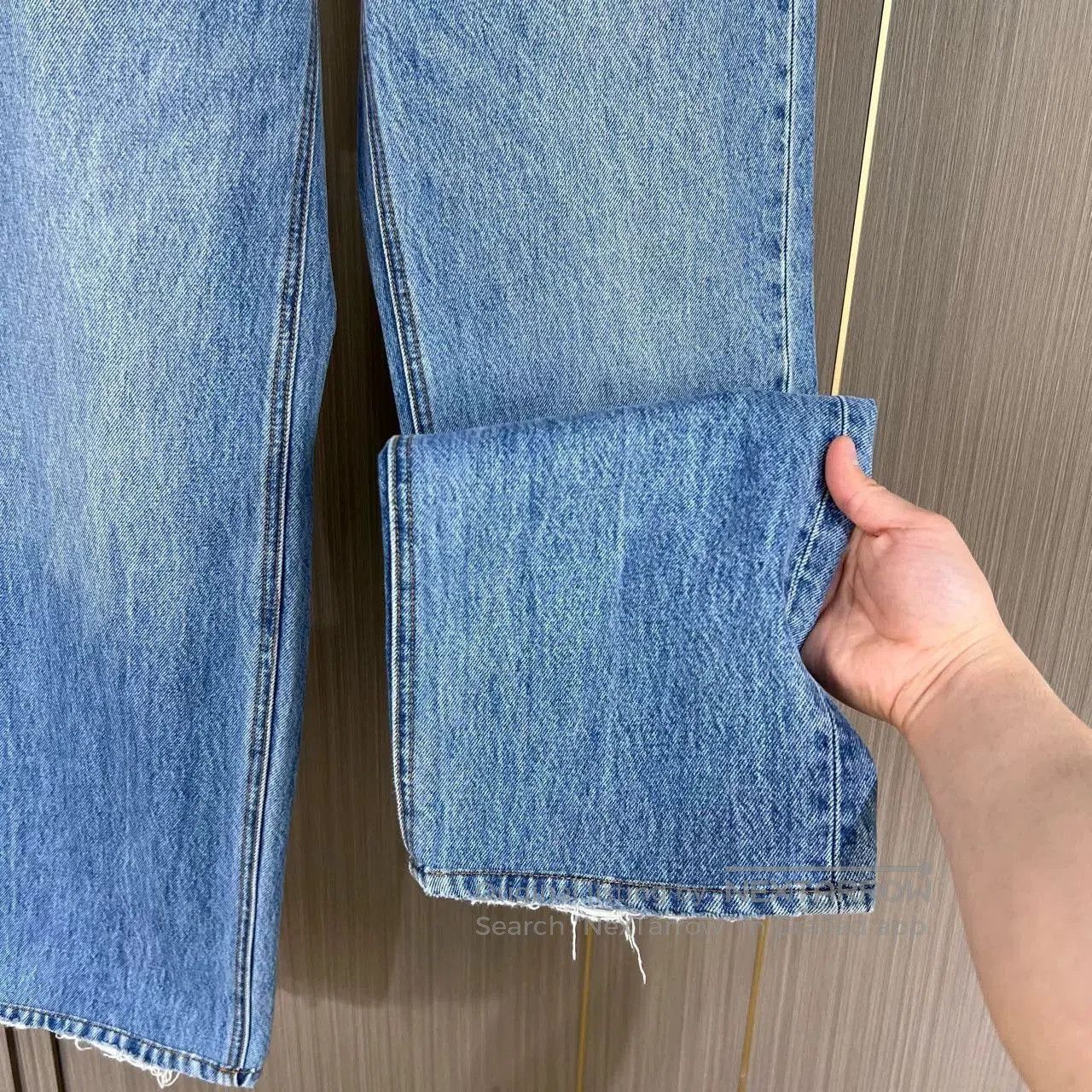 Alexander Wang Alexander Wang Asymmetric Washed Denim Pants. Size 23" - 7 Thumbnail