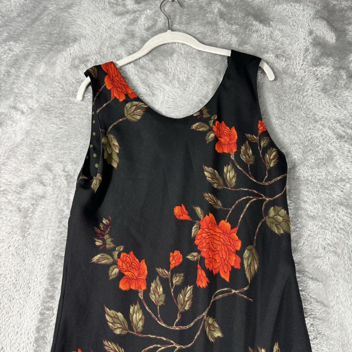Mary McFadden Floral Maxi Dress