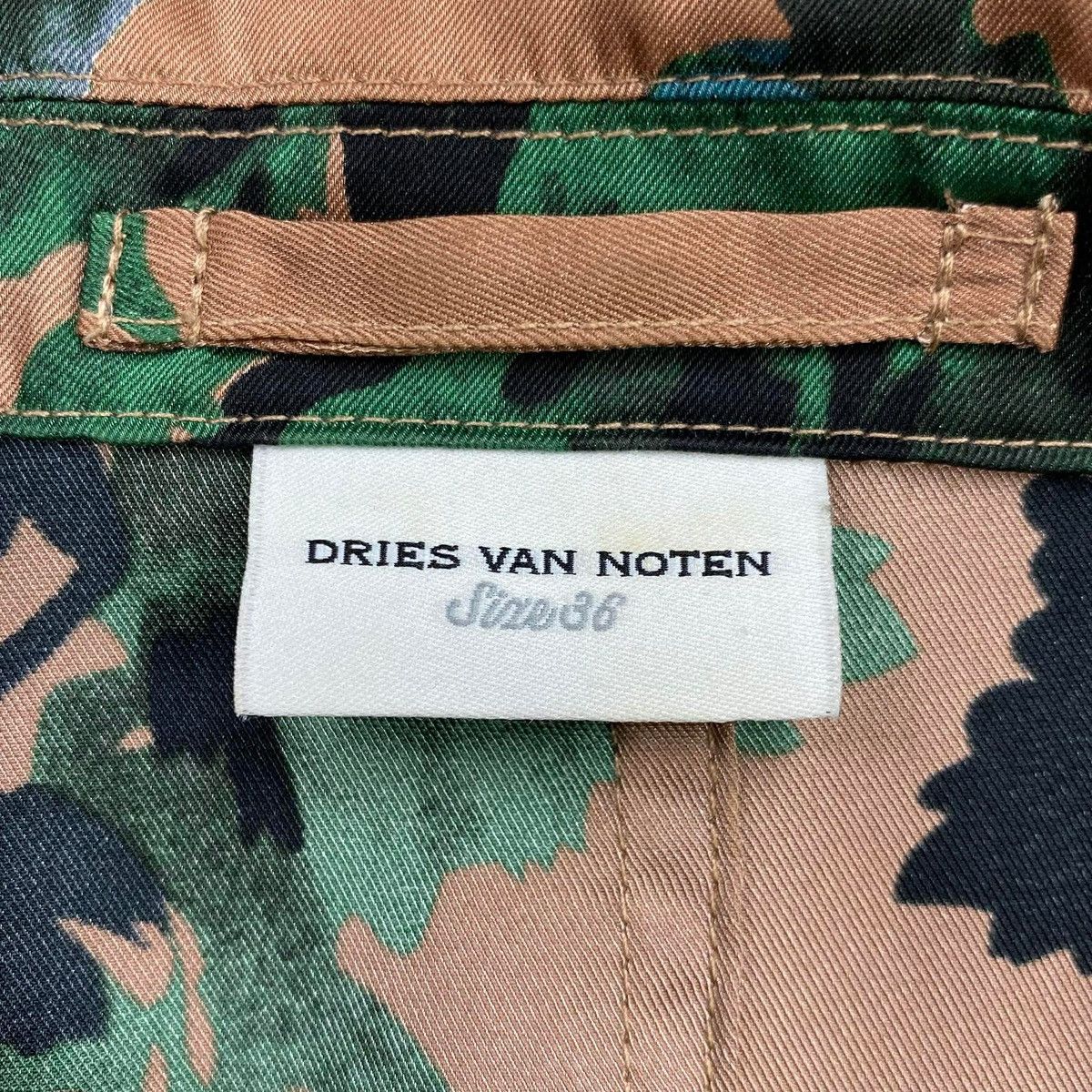 Dries Van Noten FW2019 Floral Viscose Blazer Size 38S - 6 Thumbnail