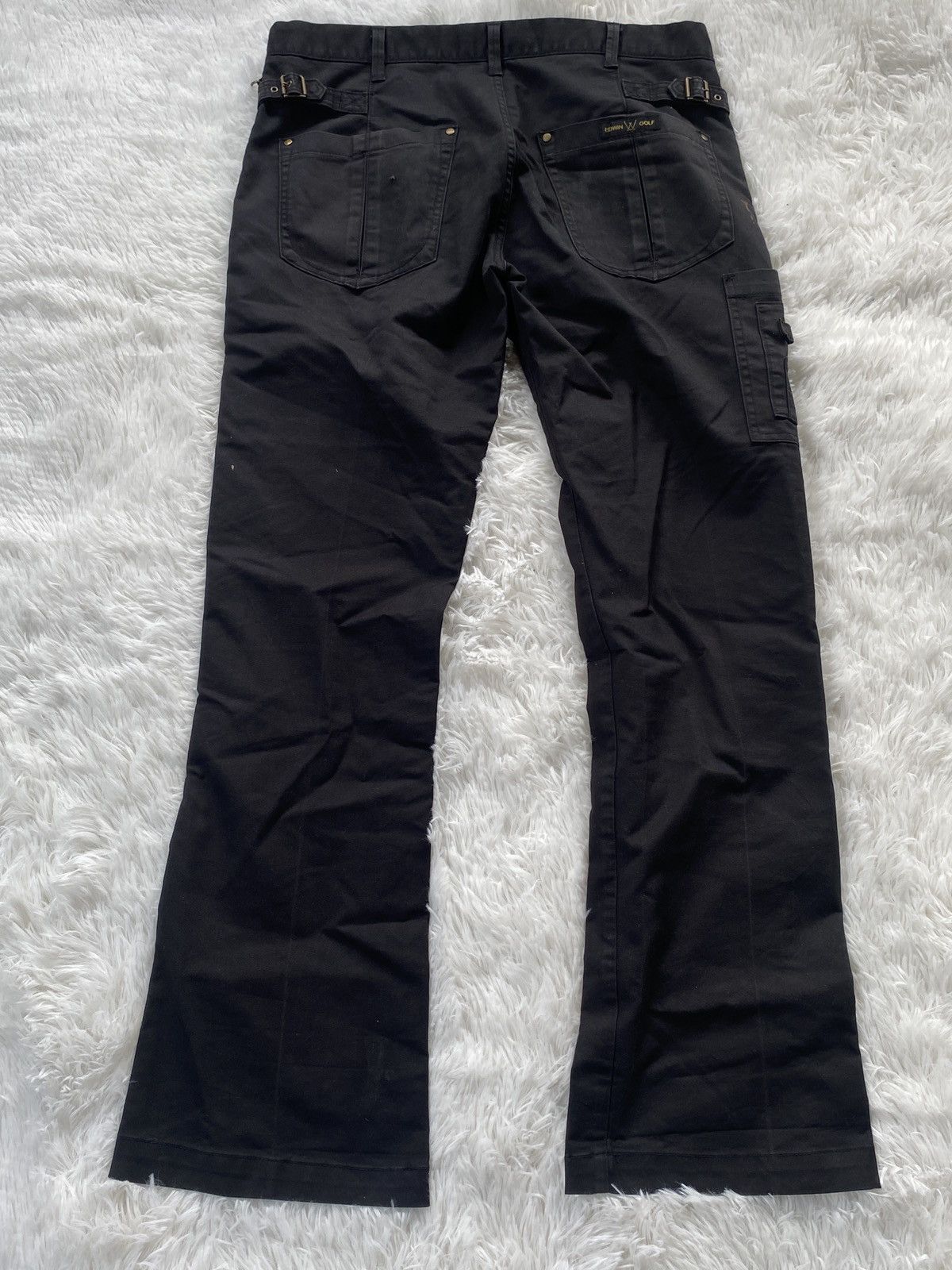 Edwin × Japanese Brand 💥RARE💥 Edwin Golf Tactical cargo pant bootcut Distressed Size US 36 / EU 52 - 10 Thumbnail