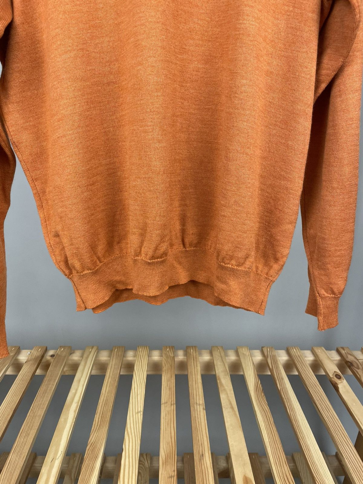 Designer × Lacoste × Vintage Vintage Lacoste knit wool sweater crewneck 90’s y2k Size US L / EU 52-54 / 3 - 4 Thumbnail