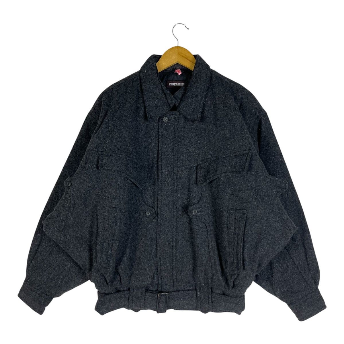 Vintage Issey Miyake Inspired Cross Breed Bomber Style Jckt