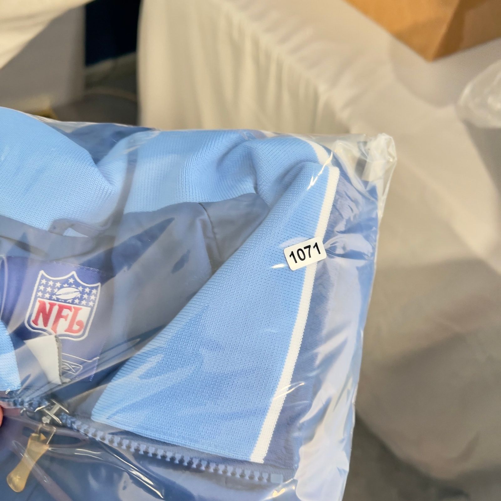 NFL NFL Superbowl XXXIX Reebok Full Zip Windbreaker Large 2005 Size US L / EU 52-54 / 3 - 16 Thumbnail