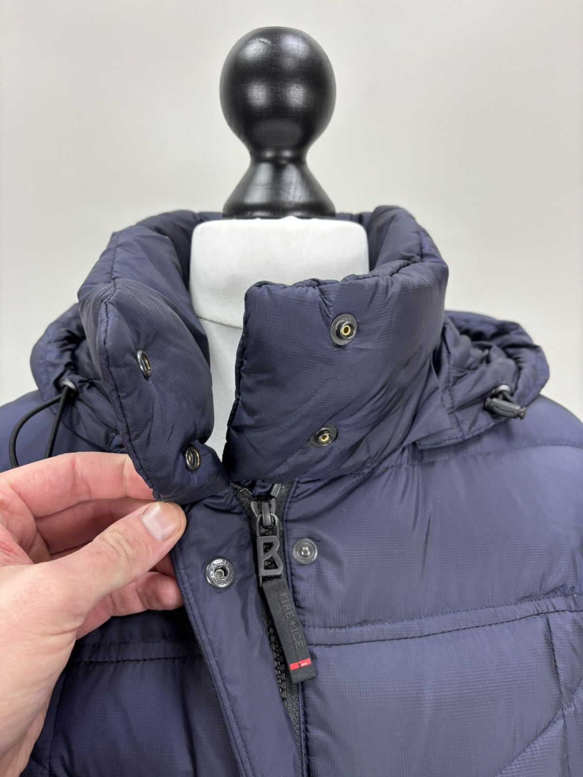 Bogner Womens puffer parka Bogner Fire Ice Size 10 Color Blue Size L / US 10 / IT 46 - 12 Thumbnail