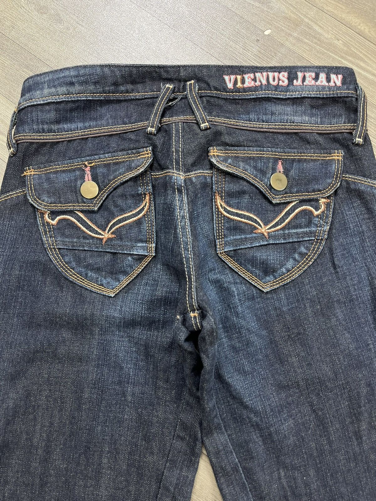 If Six Was Nine 🇯🇵2000s Edwin Vienus Faded Mudmax Bootcut Lgb Flared Jeans Size US 31 - 12 Thumbnail