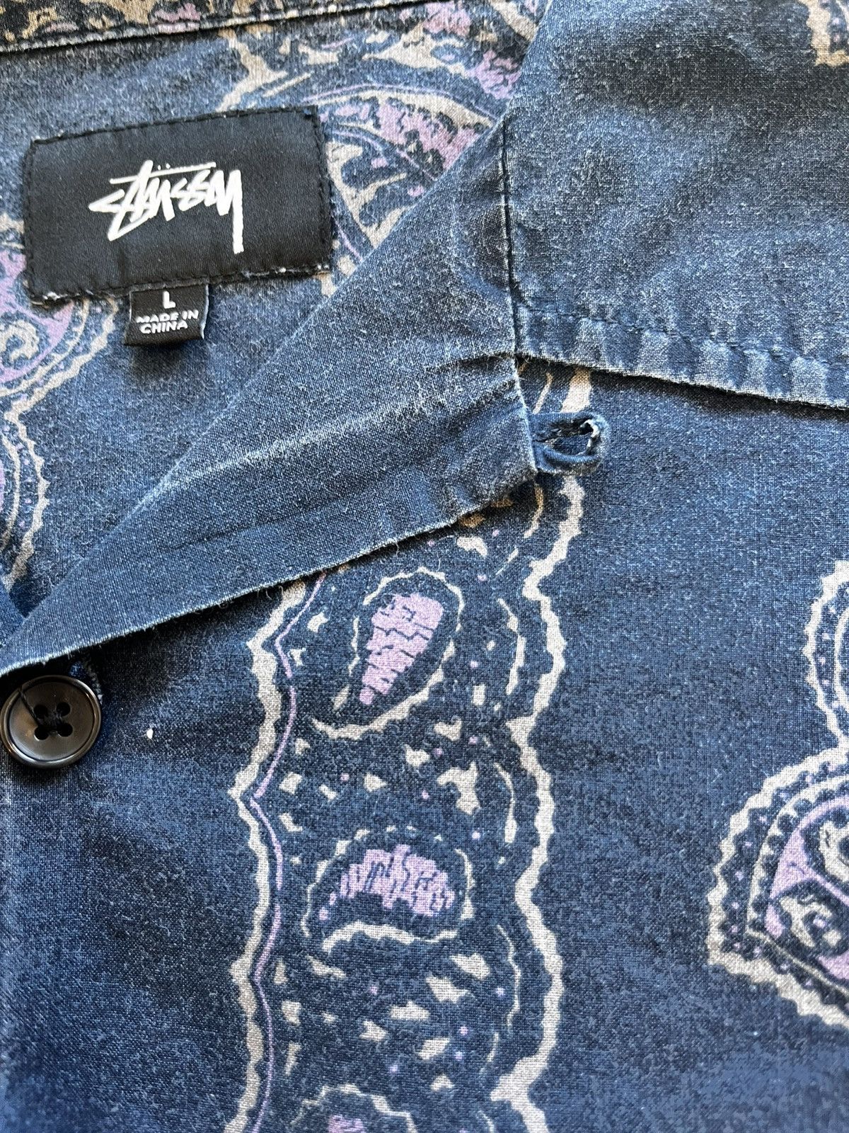 Stussy Stussy Paisley Casual Button Up Size US L / EU 52-54 / 3 - 4 Thumbnail