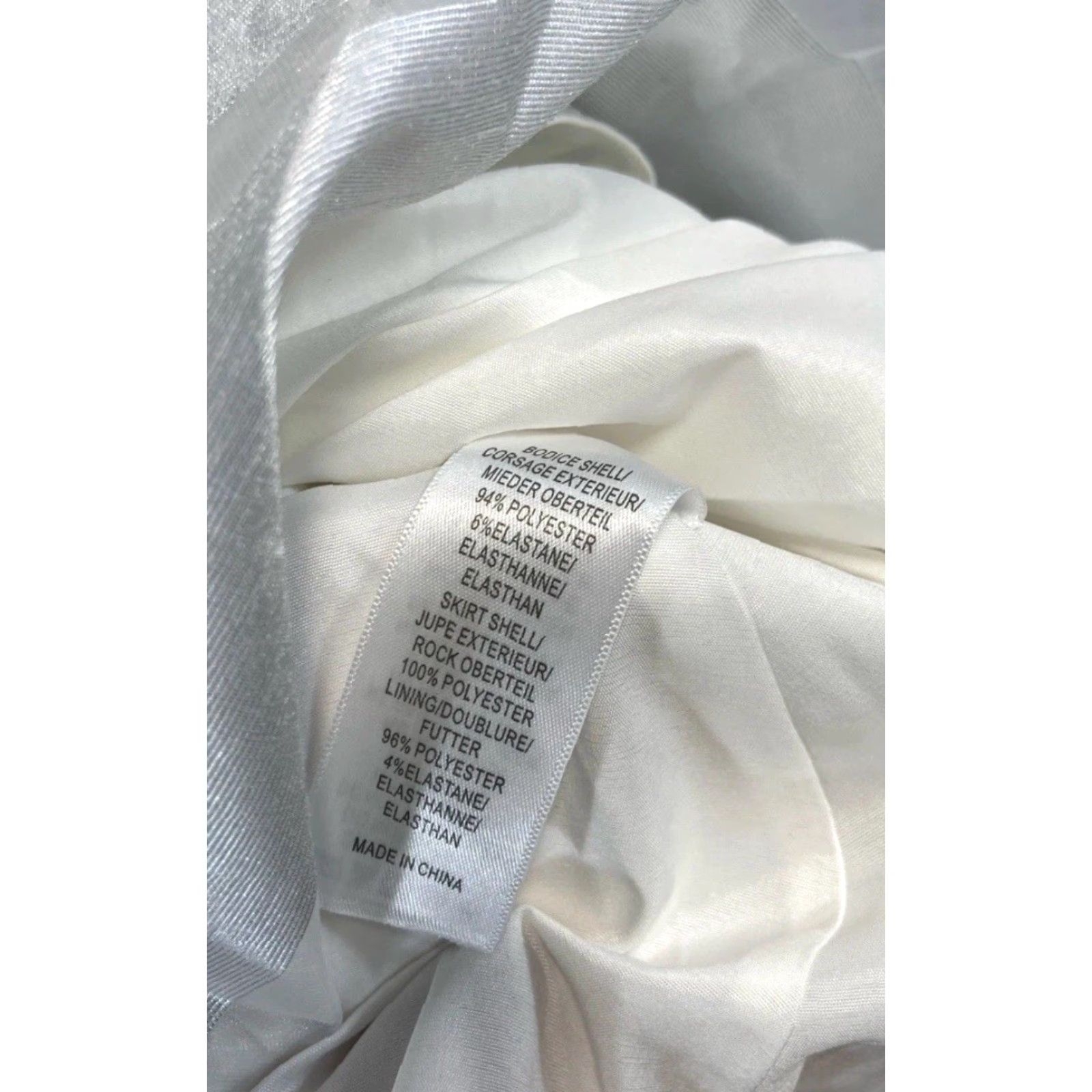 Vintage NEW NWT Aidan Mattox Women’s Dress Sleeveless White Gray Striped Fit & Flare Size 12 Party Cocktail Short Summer Size XL / US 12-14 / IT 48-50 - 5 Thumbnail