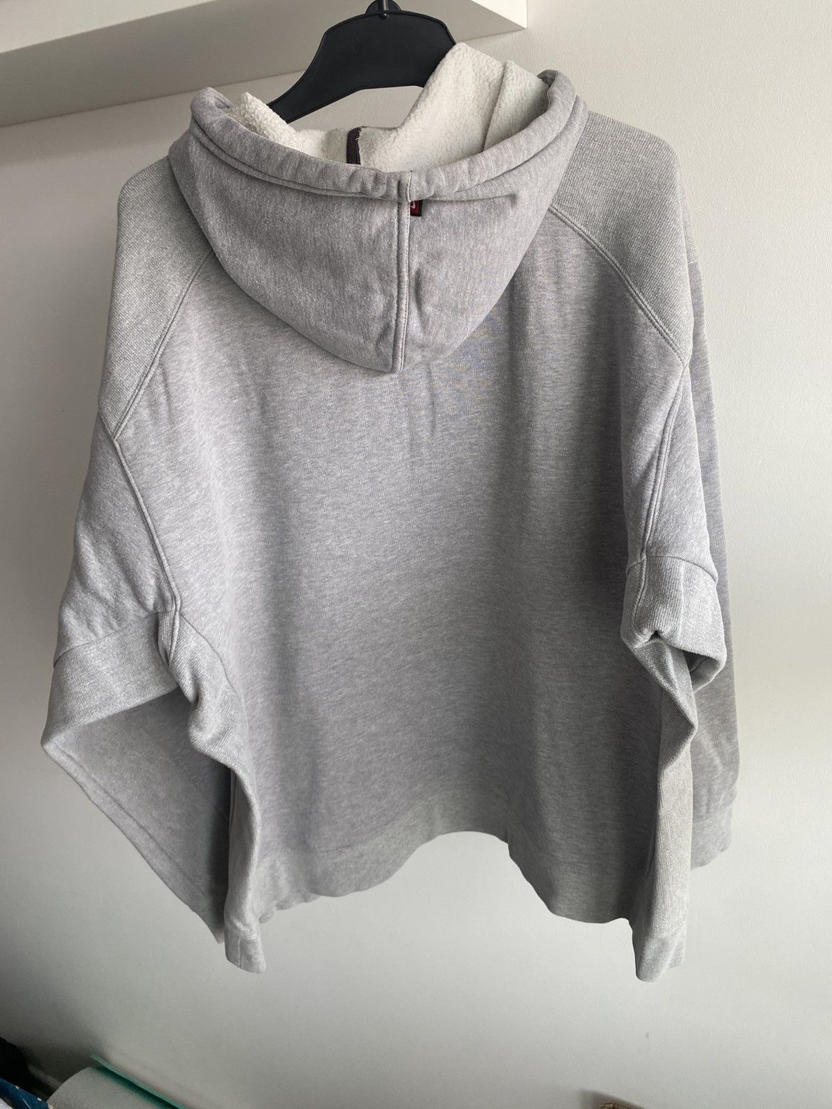 Nike × Vintage Nike Spell out Hoodie boxy fit XL silver tag 00s vintage y2k Size US XL / EU 56 / 4 - 7 Thumbnail