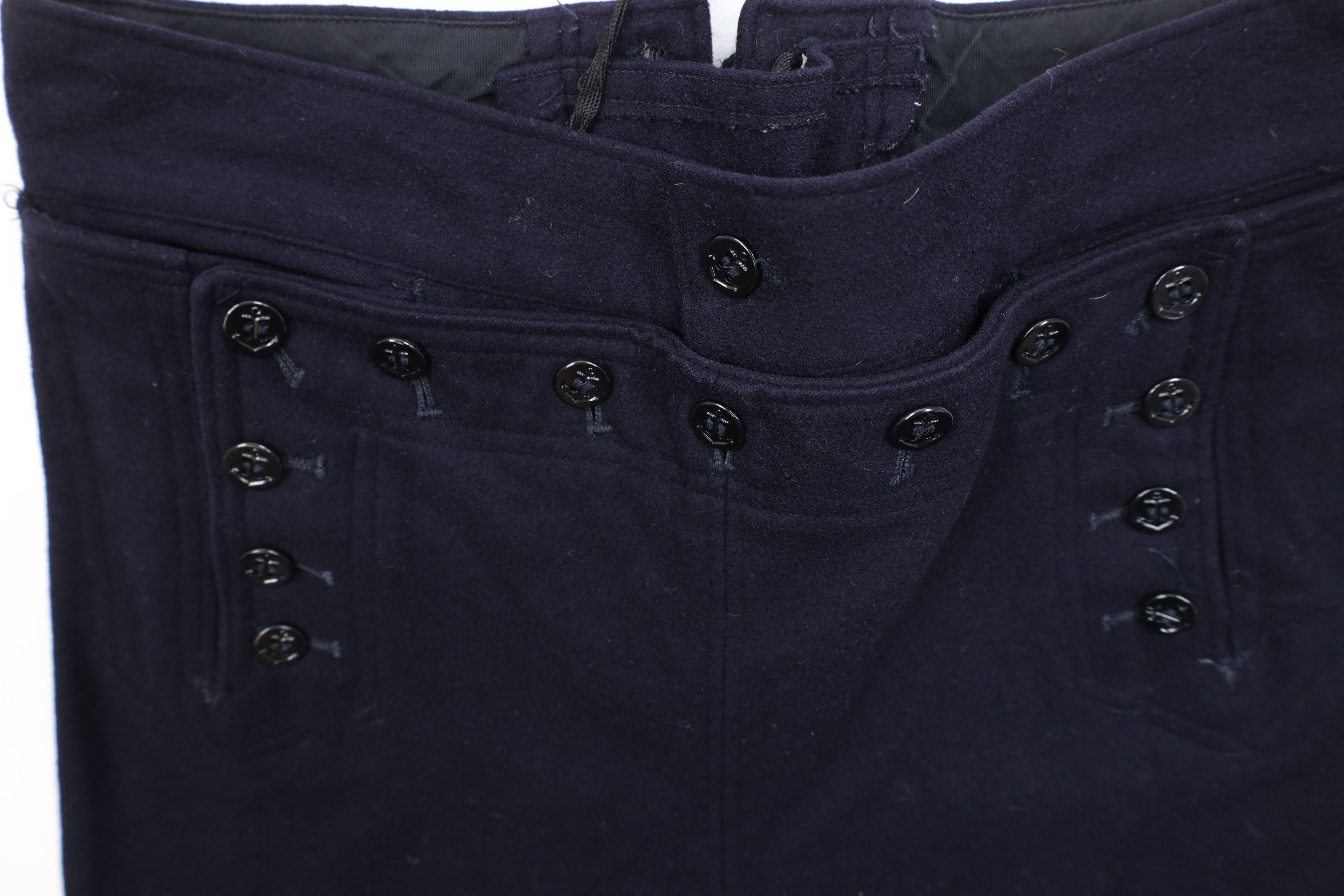Vintage Vintage 60s Vietnam War Wool Navy Bell Bottoms Pants USA Size US 30 / EU 46 - 8 Thumbnail