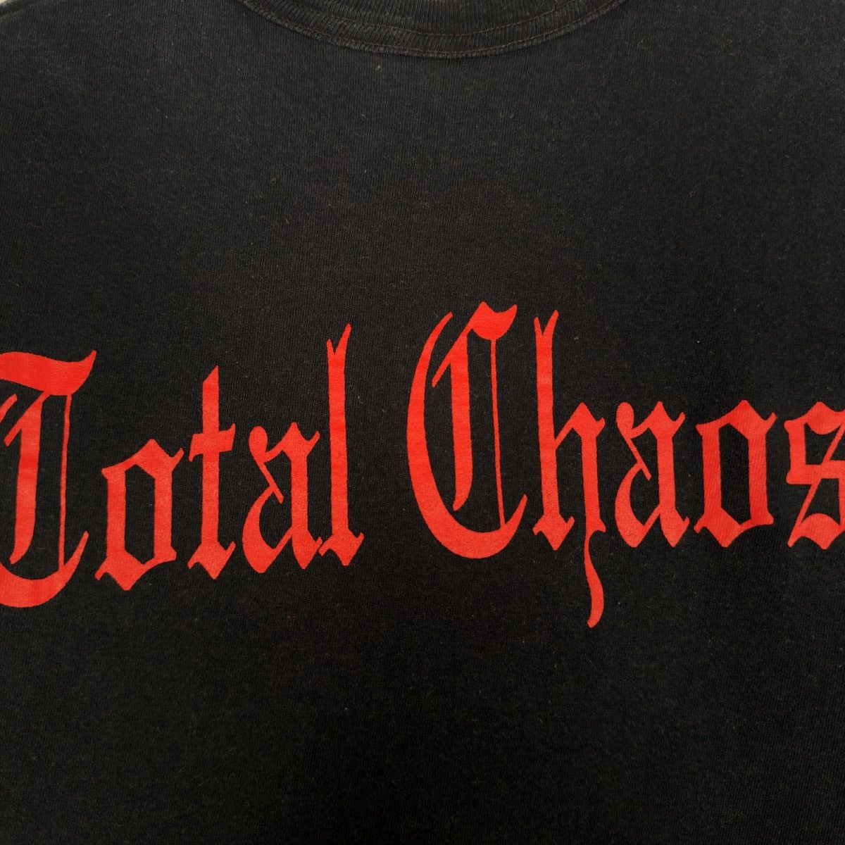 Band Tees Vintage Total Chaos Punk Band Screen Stars T Shirt Size US S / EU 44-46 / 1 - 5 Thumbnail