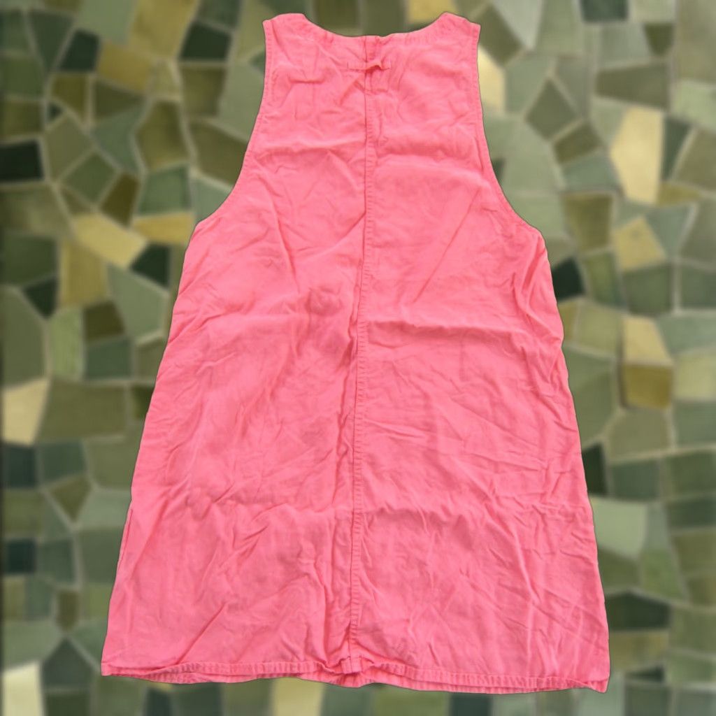 Vintage VINTAGE Amy K Su Pink 100% Tencel Pocket Midi Tunic Sun Dress Women M Pink Pocket Dress 60s 70s Bohemian style Size M / US 6-8 / IT 42-44 - 1 Thumbnail