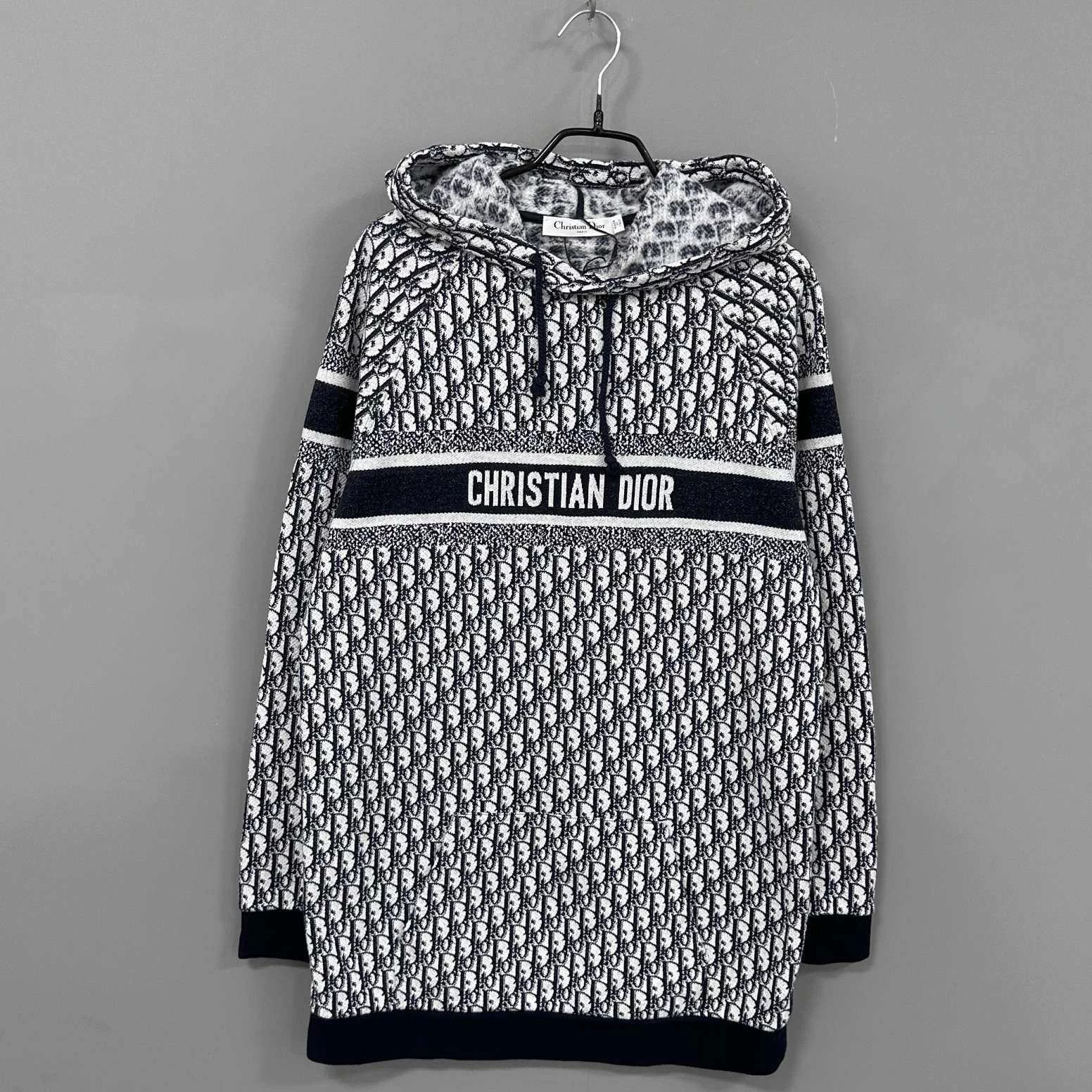 Dior Dior Oblique Monogram Hoodie Size US S / EU 44-46 / 1 - 1 Thumbnail