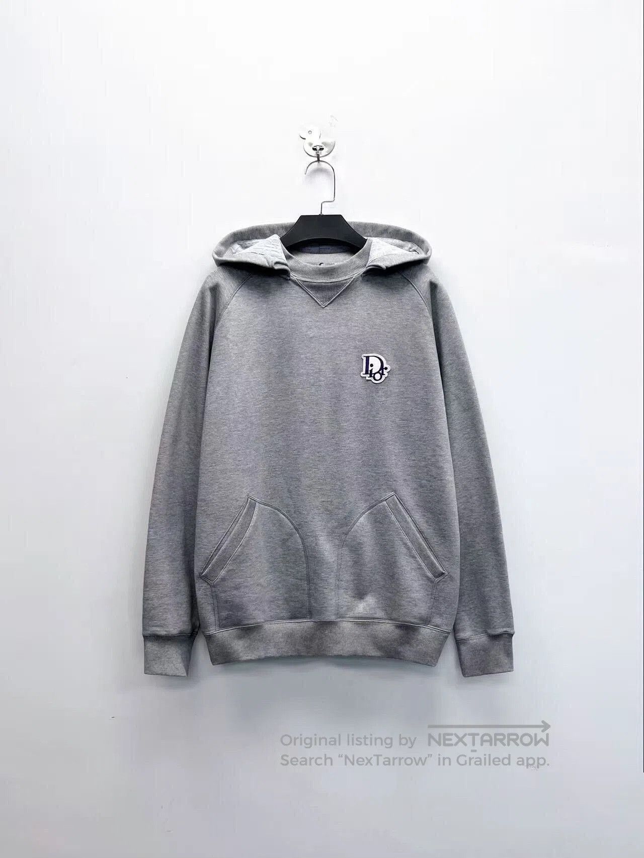 Dior Dior Gray Logo Hoodie with Embroidery. Size US XS / EU 42 / 0 - 1 Thumbnail
