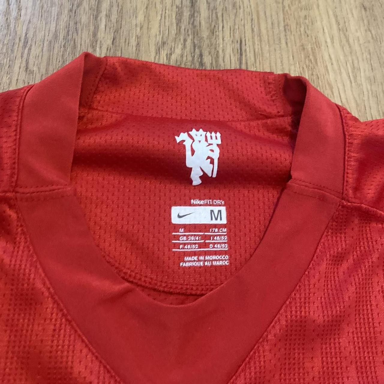 Nike 2007-09 Manchester United Nike Home Football Shirt Size US M / EU 48-50 / 2 - 4 Thumbnail