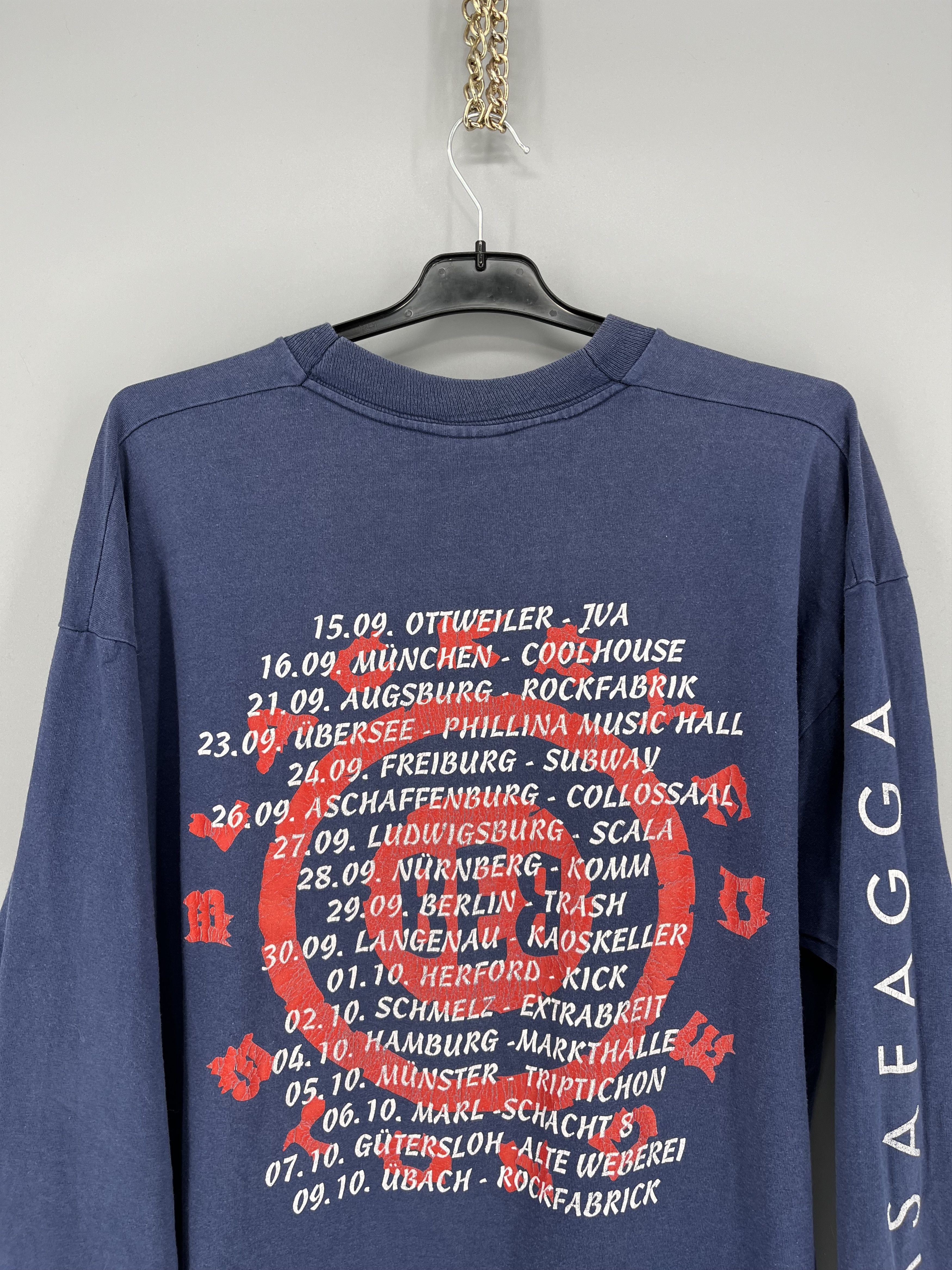 Band Tees 1995 Blackeyed Blonde "masafagga" Tour 90s Rap Tee Shirt Size US XL / EU 56 / 4 - 10 Thumbnail
