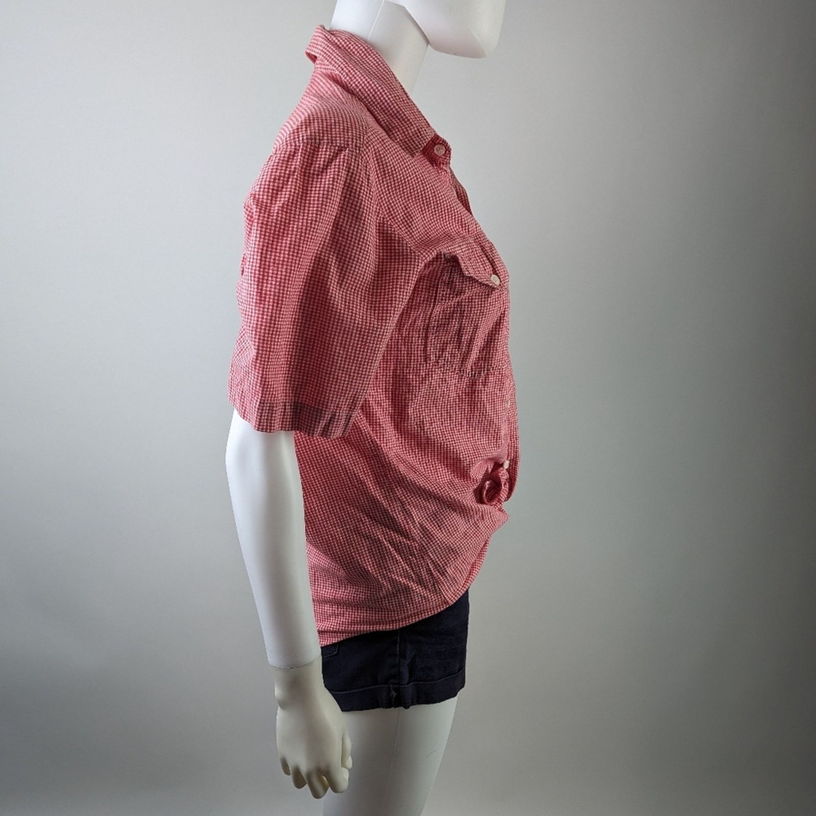 Royal Robbins Royal Robbins Gingham Button Front Shirt - S Size S / US 4 / IT 40 - 3 Thumbnail