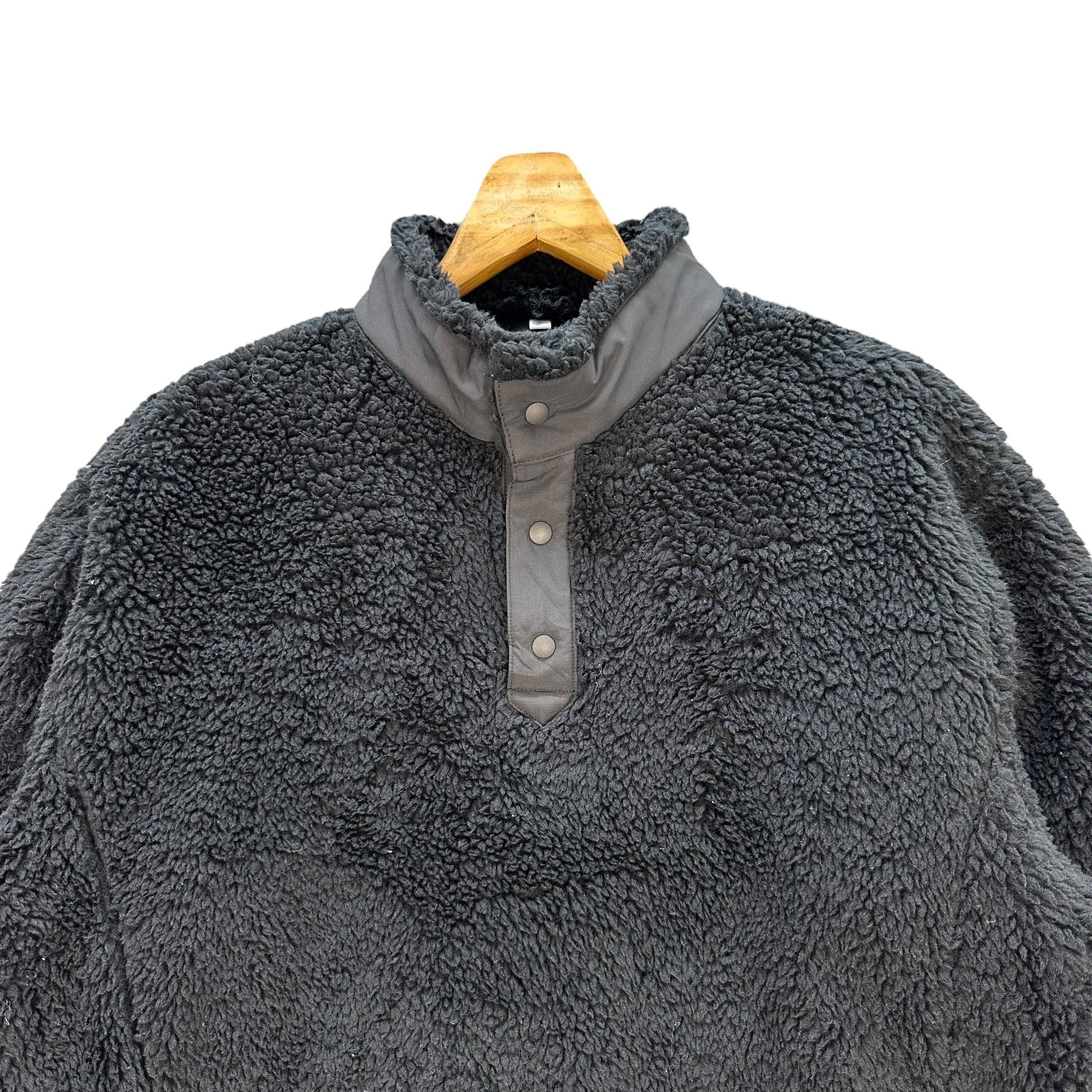 White Mountaineering Half Button Pullover Fleece #A3-0055