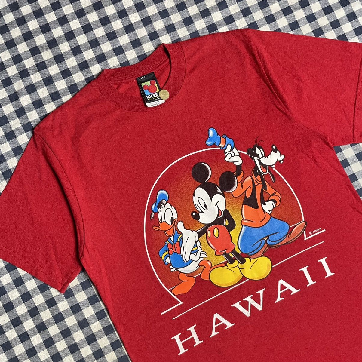 Mickey Mouse T-Shirt Mickey Mouse Hawaii Vintage Size US M / EU 48-50 / 2 - 2 Thumbnail