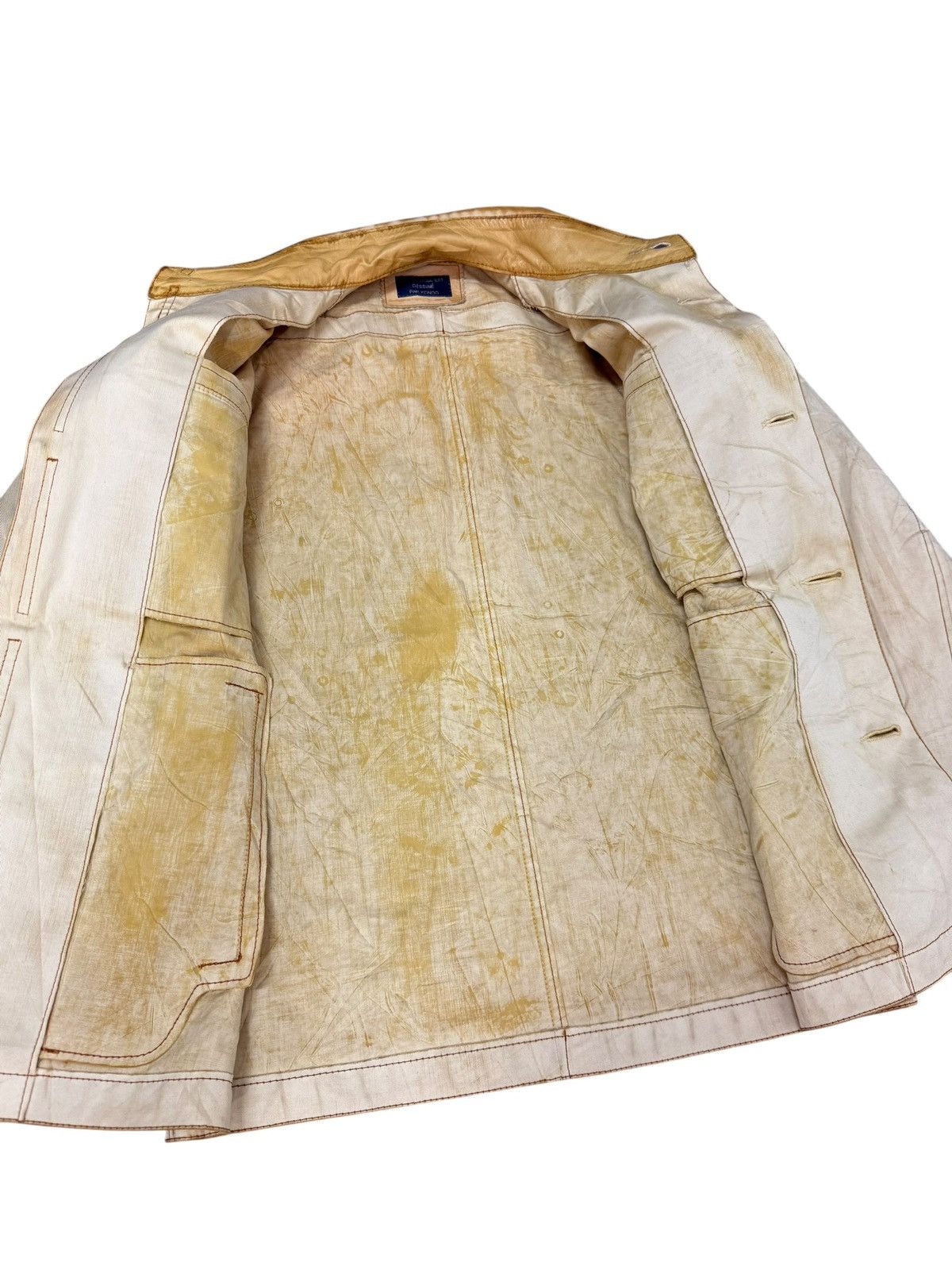 Japanese Brand Vtg Process Waxed Jkt by Kondo Japan margiela visvim 7🟩4 Size US S / EU 44-46 / 1 - 9 Thumbnail