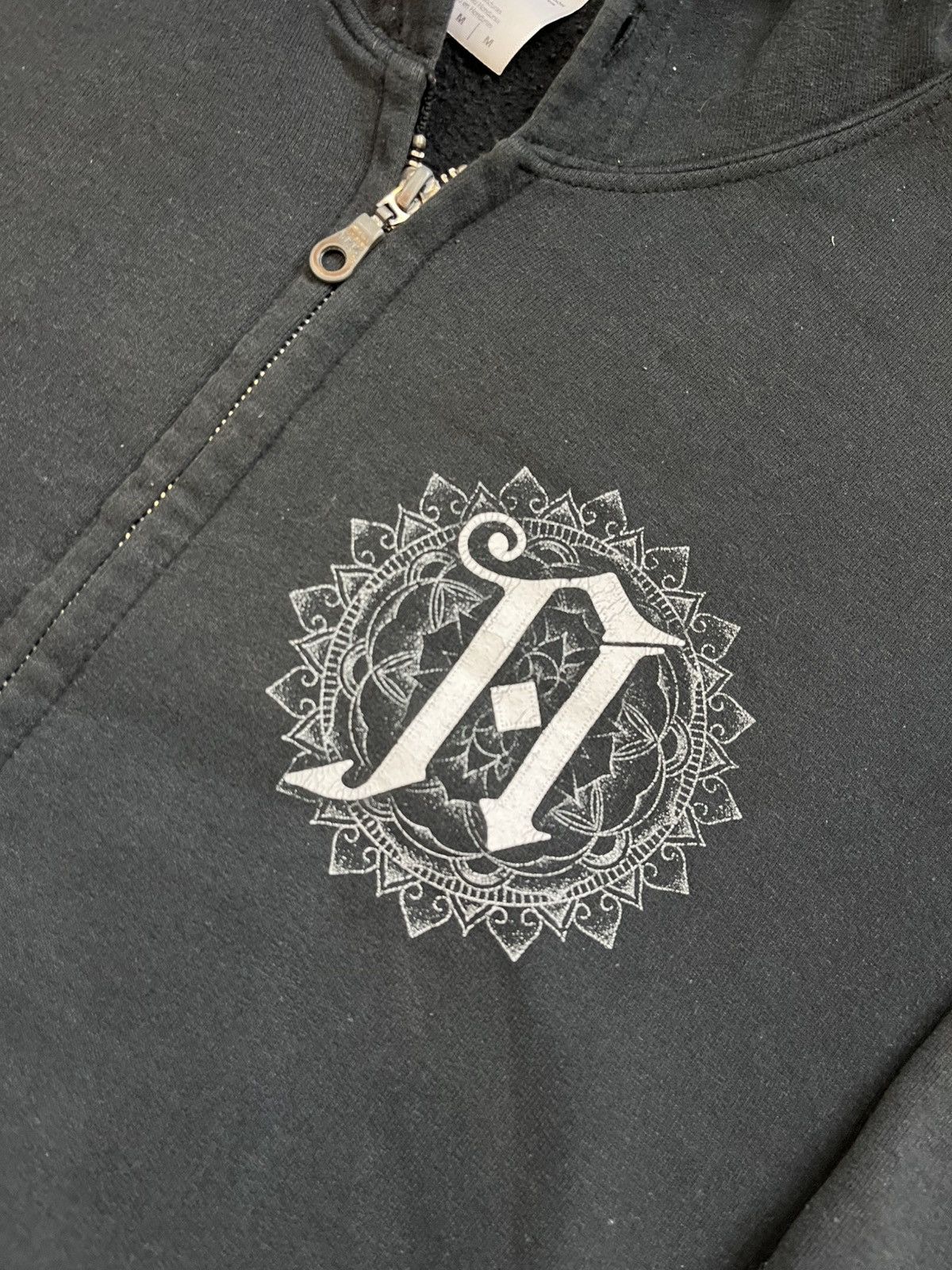 Architect × Band Tees × Vintage Vintage Architects Zip Hoodie Rock Faded Metal Core Graphic Size US M / EU 48-50 / 2 - 9 Thumbnail