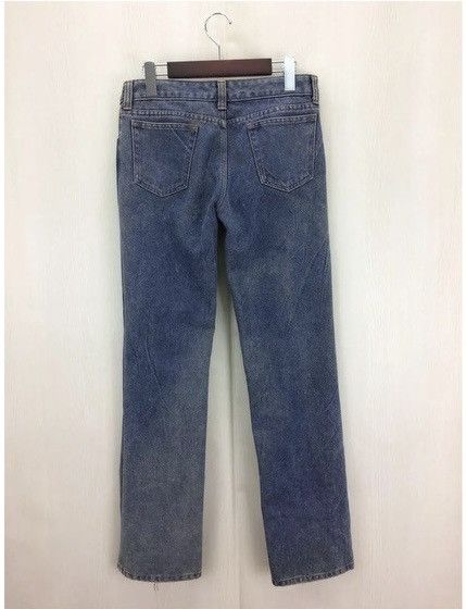 Junya Watanabe 2001 Dyed Distress Detailing Denim Jeans Excellent Condition Size US 29 - 2 Thumbnail