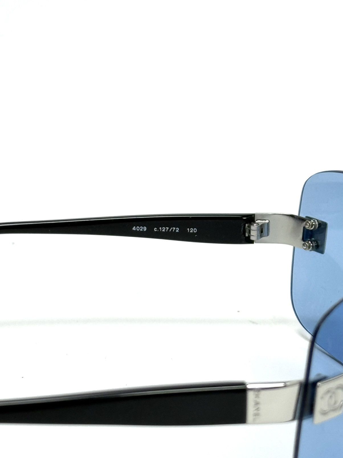 Chanel MONOLENS BLUE CHANEL SUNGLASSES Size ONE SIZE - 5 Thumbnail