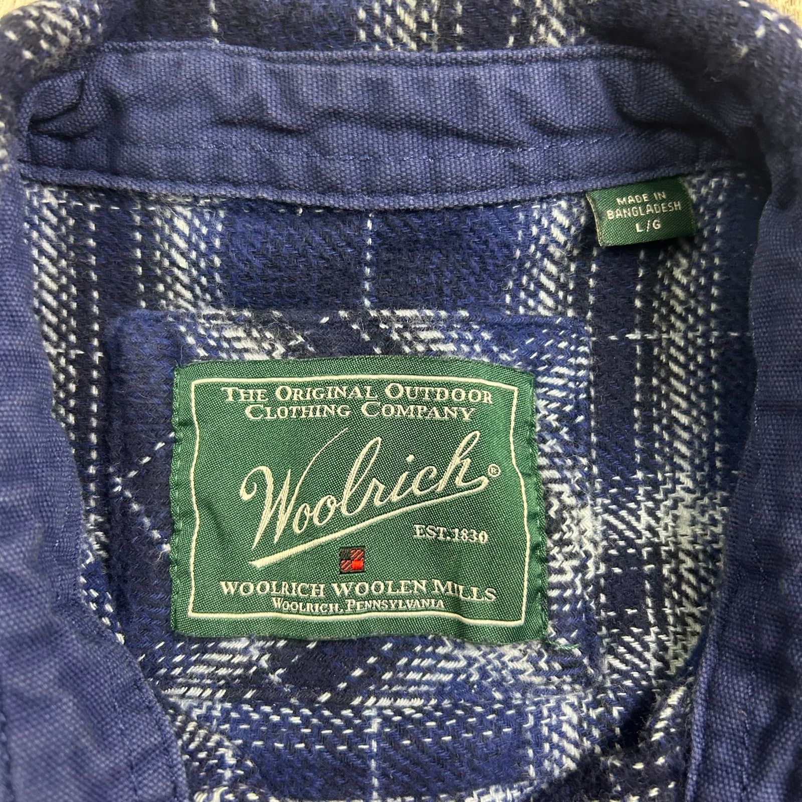 Woolrich Woolen Mills Woolrich Men's Heavyweight Brushed Brawny Flannel Shirt Size US L / EU 52-54 / 3 - 2 Thumbnail