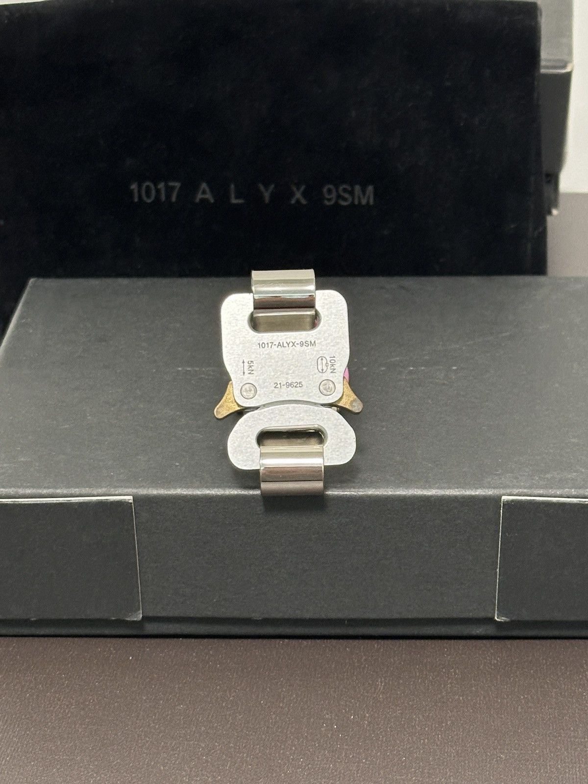 1017 ALYX 9SM 1017 ALYX 9SM Silver & Pink Colored Bracelet, size S-M Size ONE SIZE - 7 Thumbnail
