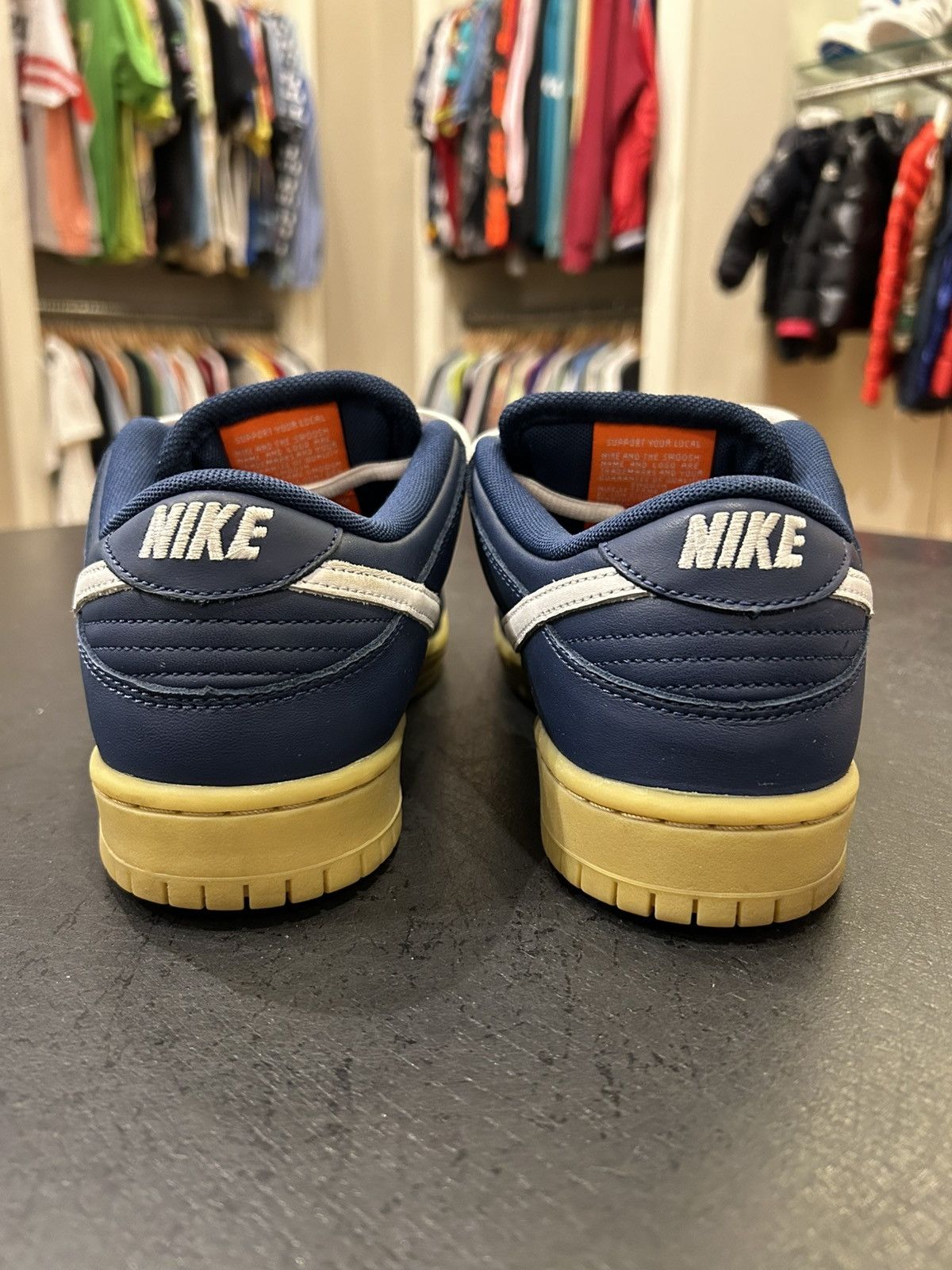 Nike Nike SB Dunk Low ‘Navy Gum’ Size US 8 / EU 41 - 5 Thumbnail