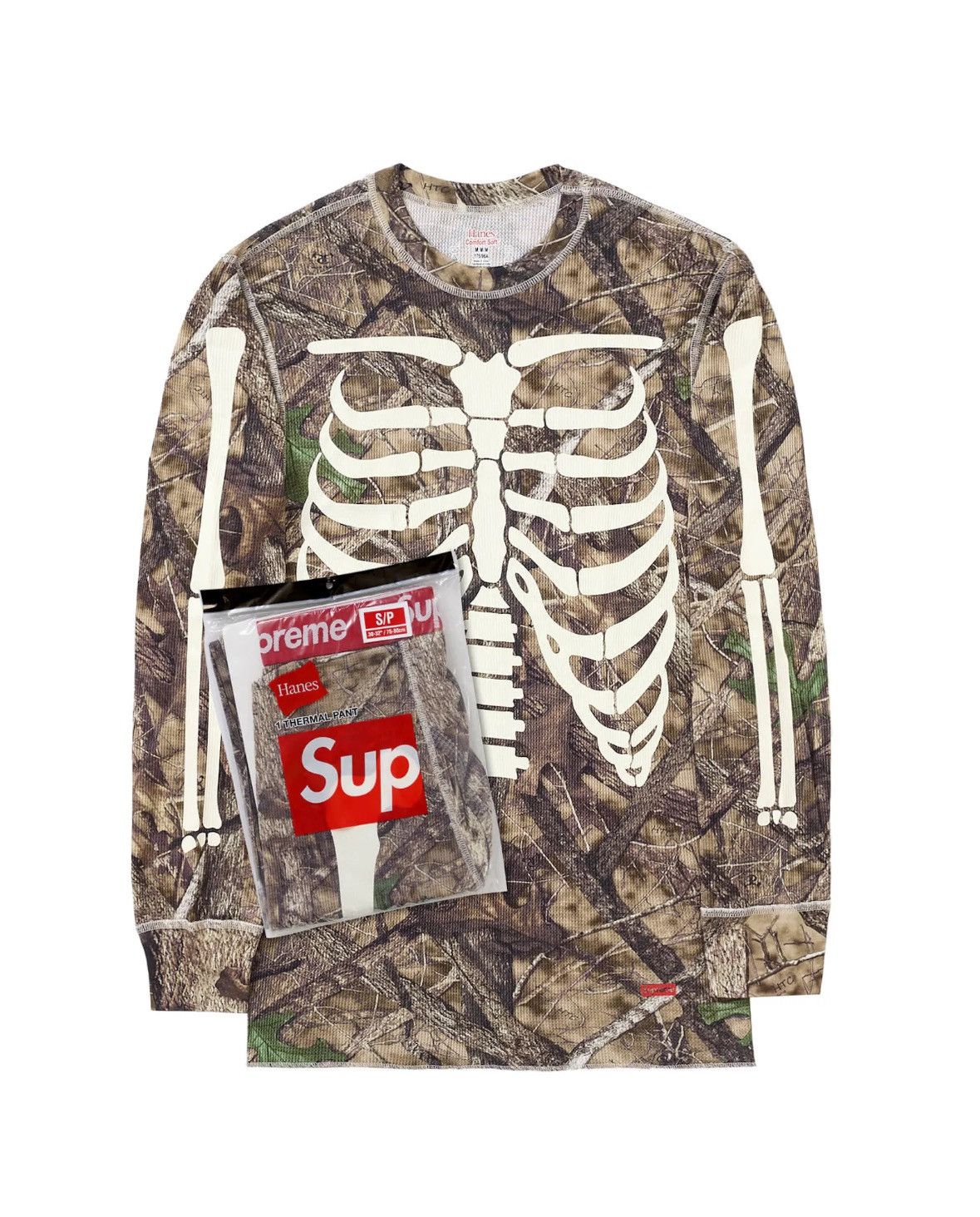 Hanes Supreme Thermal Crew | Grailed