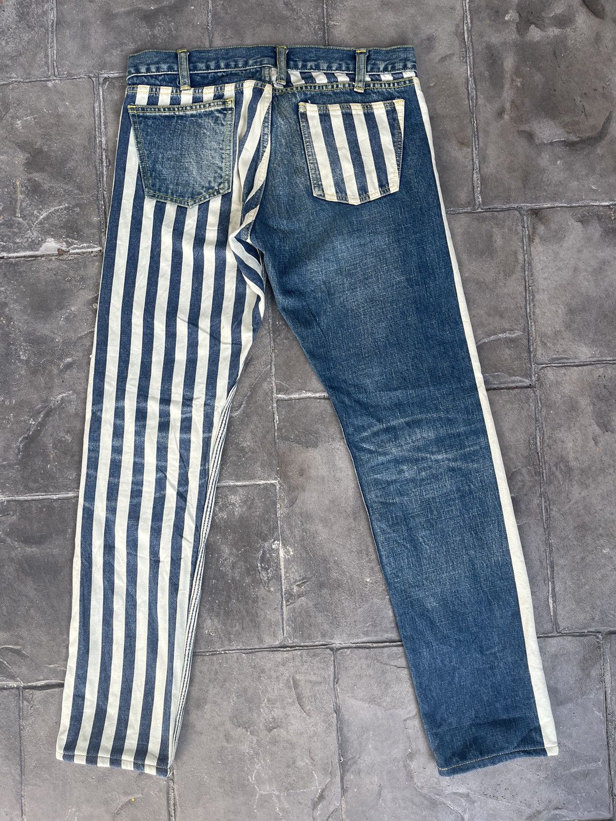 Taishi Nobukuni JAPAN MADE Taishi Nobukuni Hand-made Selvedge Denim Size US 30 / EU 46 - 9 Thumbnail