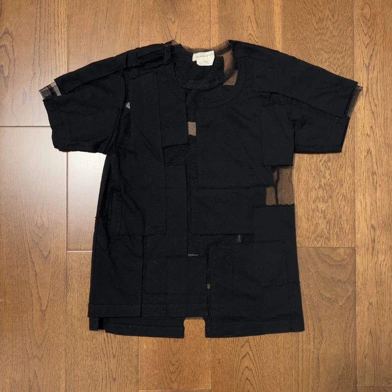 Comme des Garcons Comme des Garcons CDG Patchwork Short-Sleeve Top - dmc Size US S / EU 44-46 / 1 - 1 Thumbnail