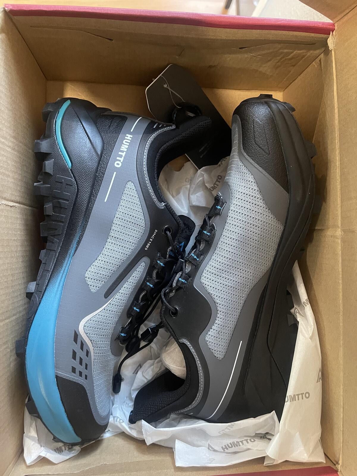 Other Humtto Men's Trail Running Shoes Size 8.5-9 Gray/Black Size ONE SIZE - 1 Thumbnail