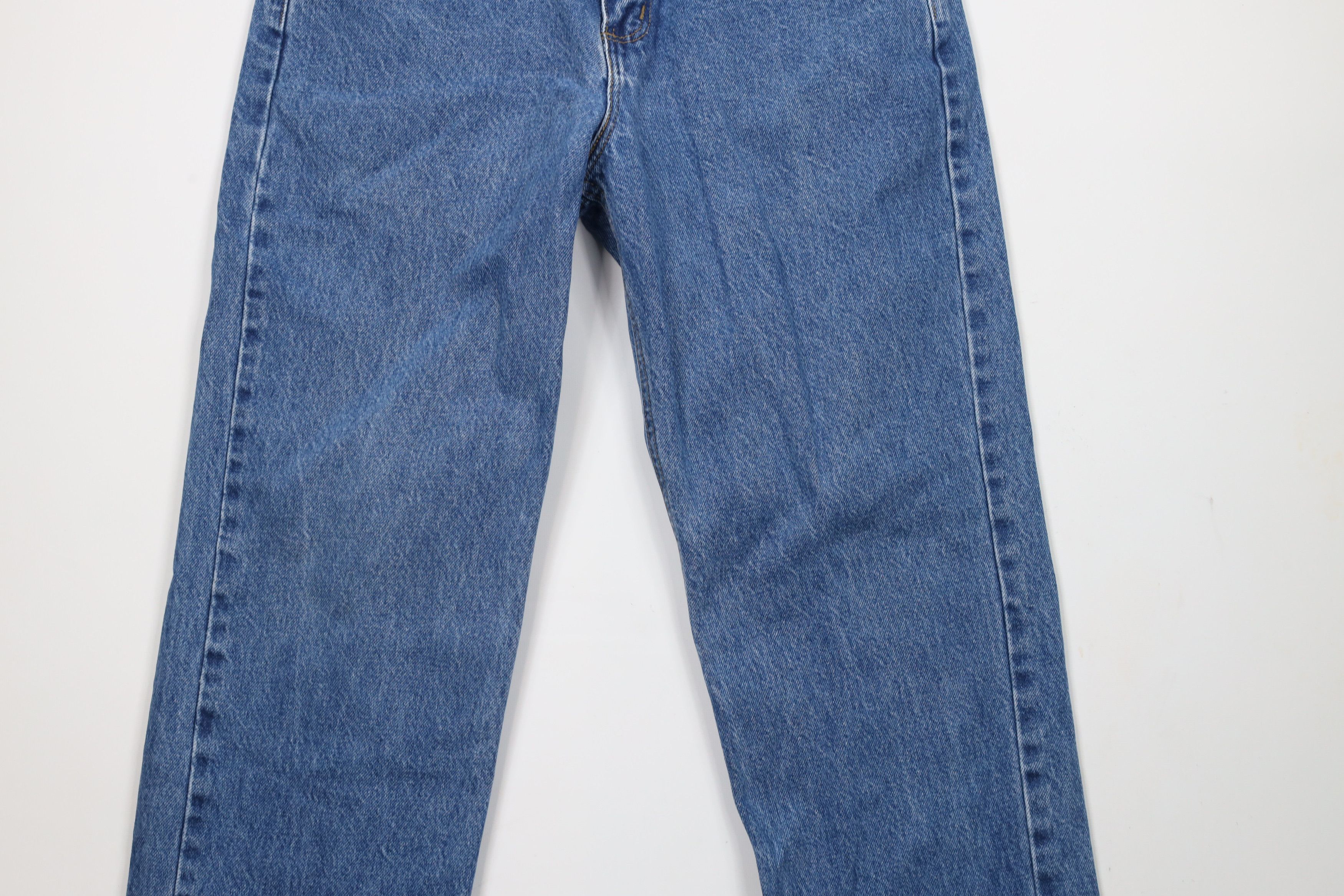 Carhartt × Vintage Vintage Carhartt Spell Out Traditional Fit Denim Jeans Blue Size US 34 / EU 50 - 3 Thumbnail