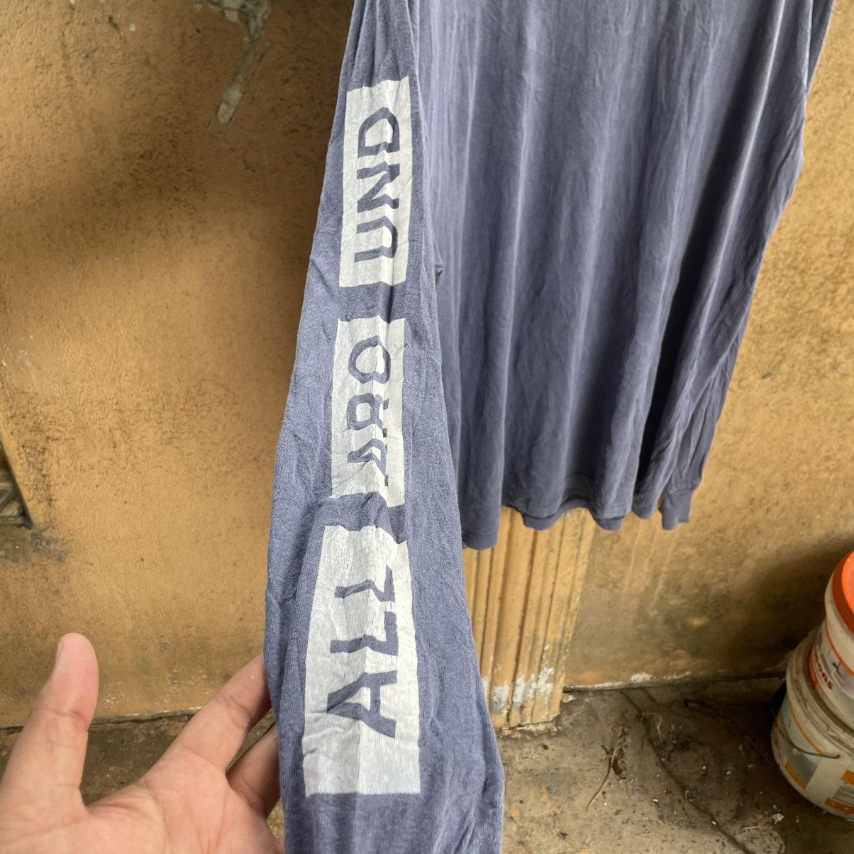 Japanese Brand × Vintage 🔥All Around On Pleasures Big Logo Longsleeves Tee Size US XL / EU 56 / 4 - 5 Thumbnail