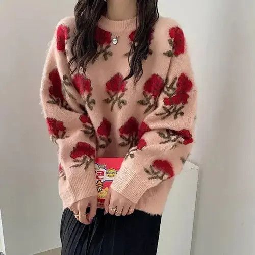 Japanese Brand × Vintage ZOKI Designed Women Jumper Elegant Korean Size ONE SIZE - 1 Thumbnail