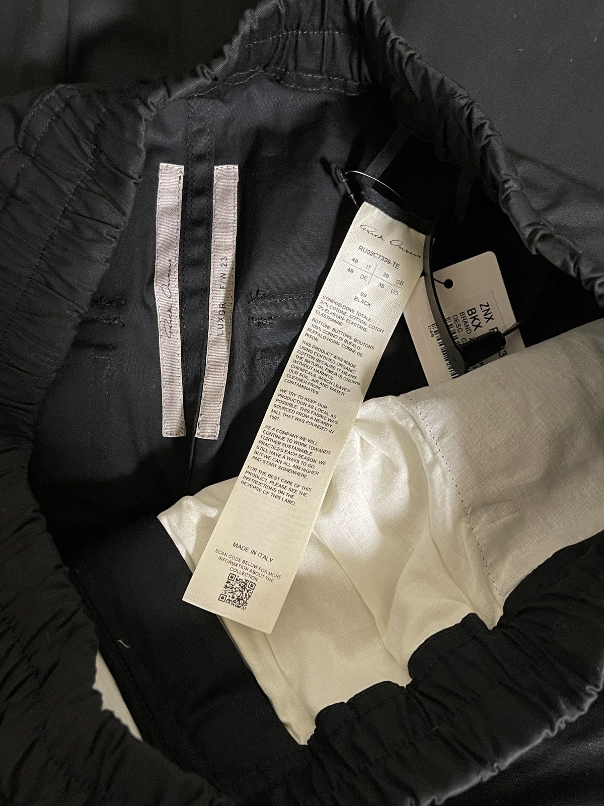 Rick Owens Rick Owens Black Belas Cargo Pants Size 48 Size US 32 / EU 48 - 5 Thumbnail