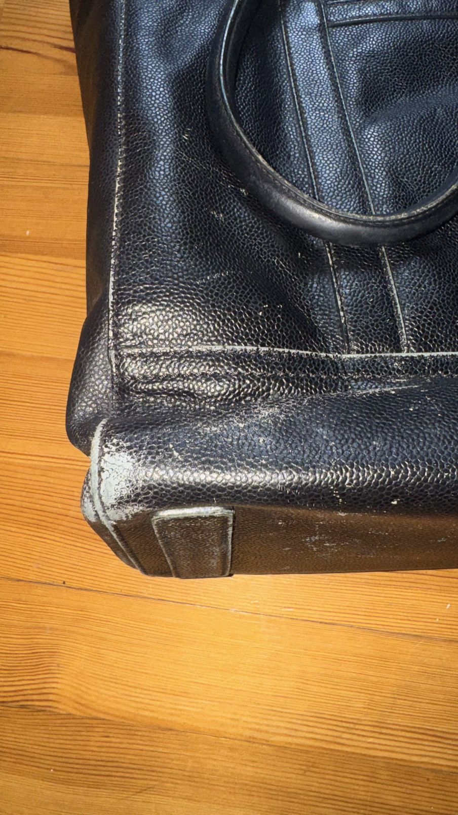 Thom Browne Thom Browne Pebbled Leather Tote Size ONE SIZE - 11 Thumbnail