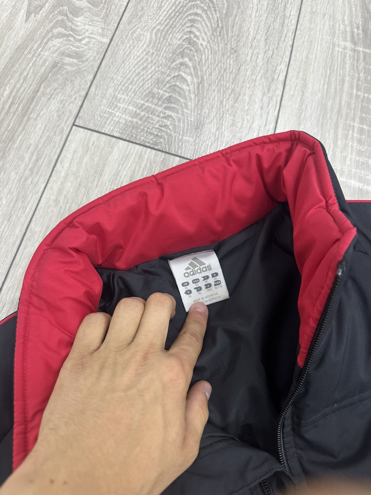 Adidas Adidas Vintage 2005s Arsenal Puffer Down Jacket Soccer Size US XL / EU 56 / 4 - 10 Thumbnail