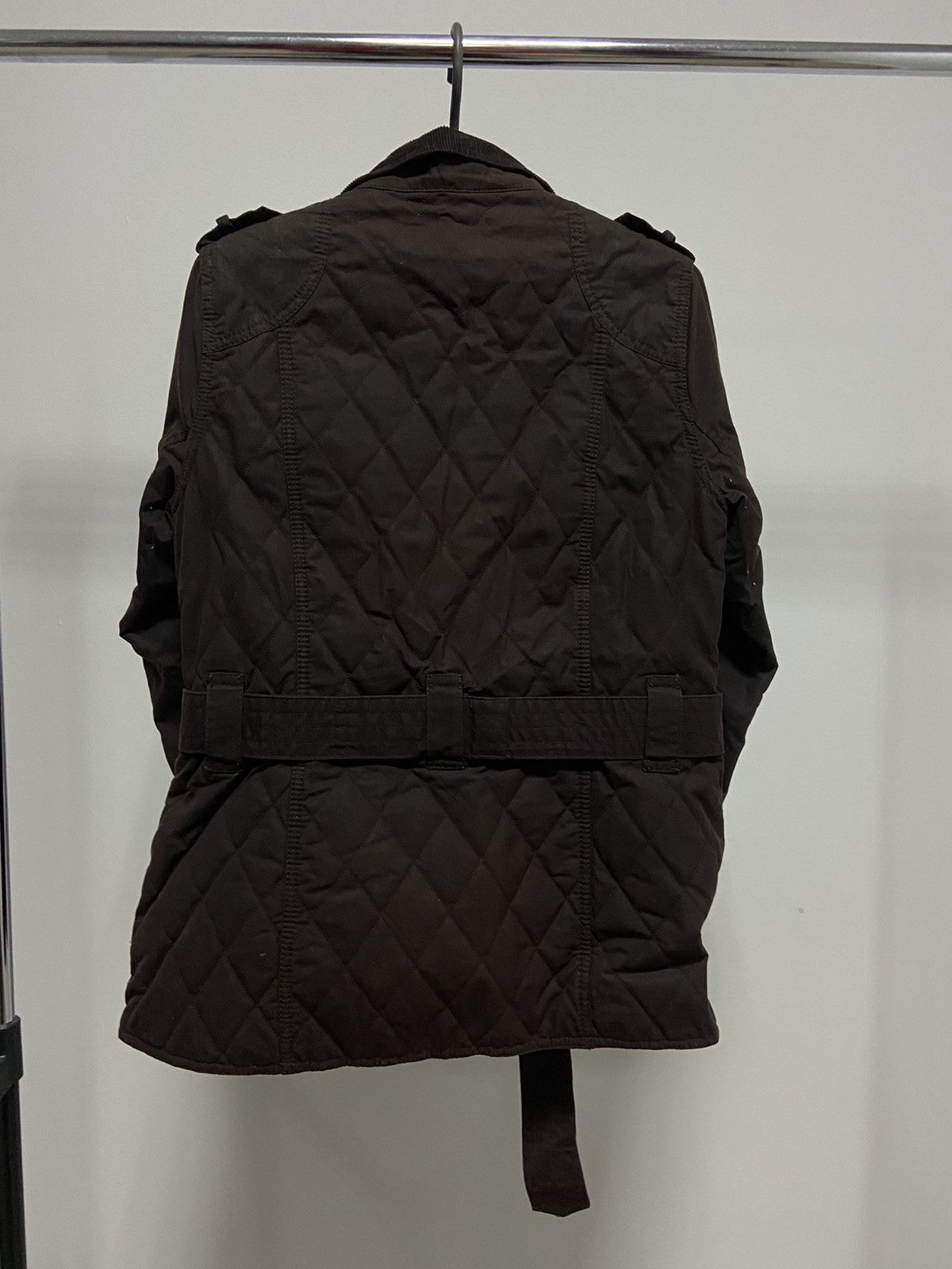 Barbour × Vintage Barbour Jacket waxed small Logo Vintage Avant Garde waxed Size M / US 6-8 / IT 42-44 - 4 Thumbnail