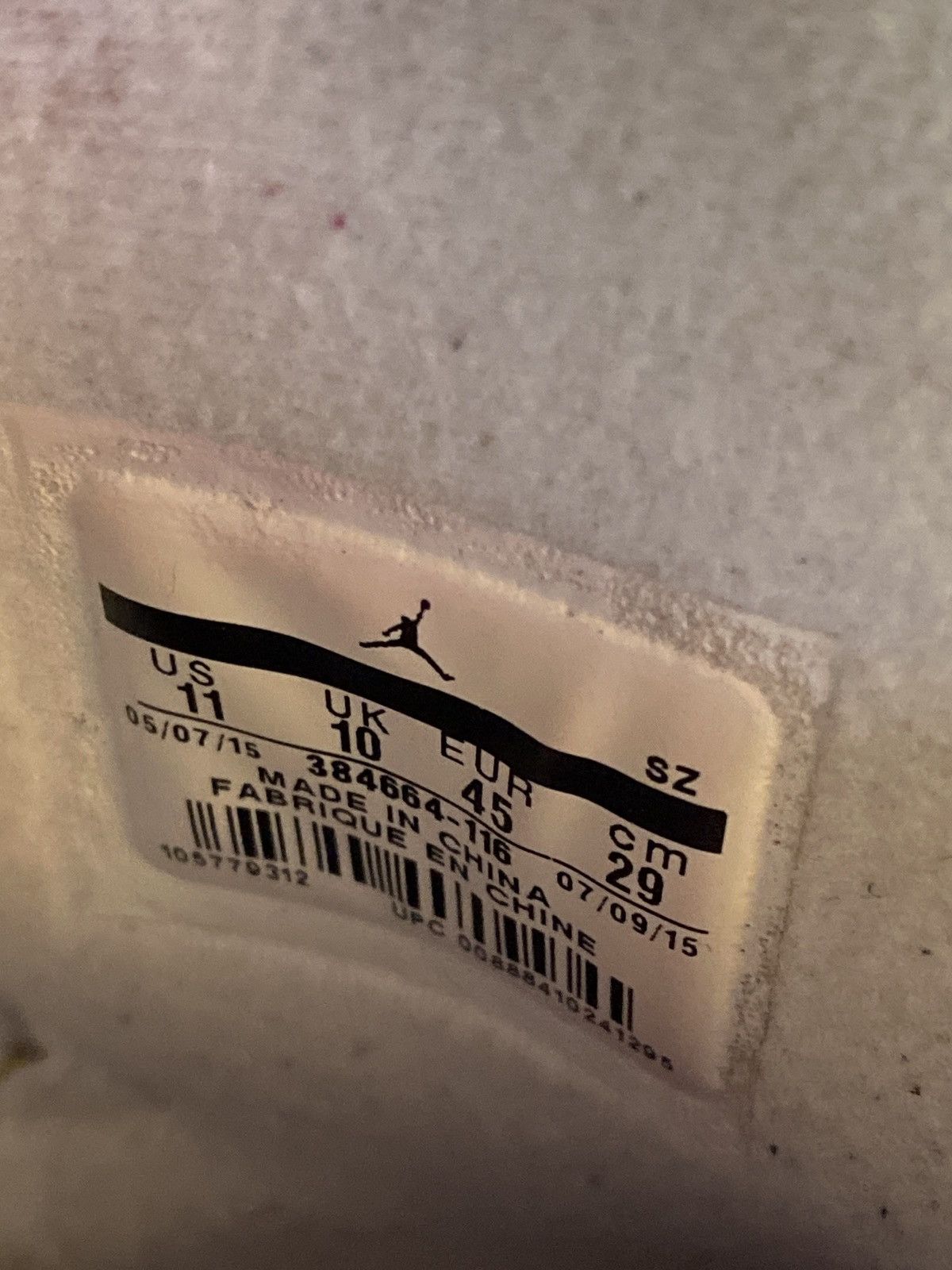 Jordan Brand × Nike Jordan Maroon 6s (2015) Size US 11 / EU 44 - 3 Thumbnail