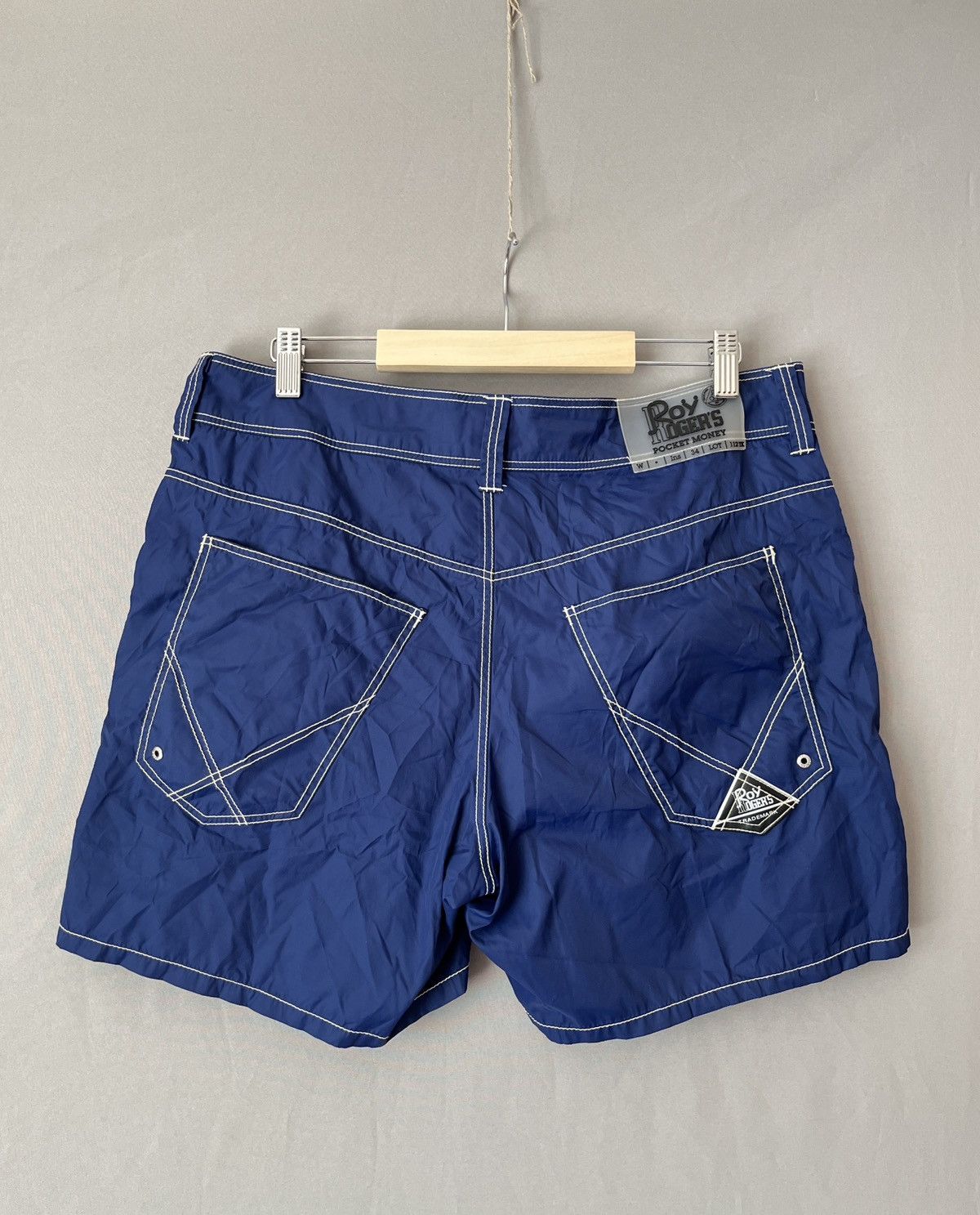 Other Roy Rogers Riviera Blue Swim Beach Summer Shorts Size US 34 / EU 50 - 2 Thumbnail