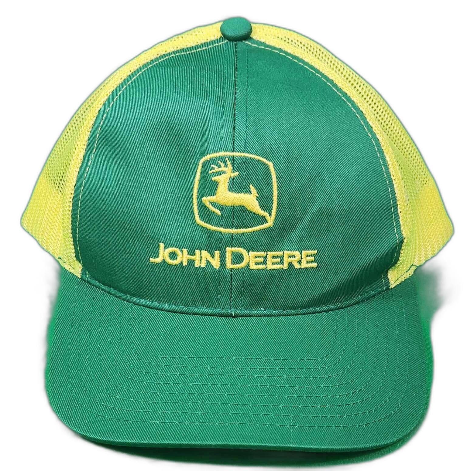 John Deere John Deere Green and Yellow Mesh-Back Cap Size ONE SIZE - 1 Thumbnail