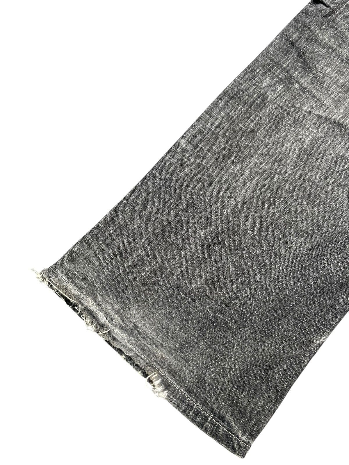 Yohji Yamamoto Against All Risk Distresed Jeans Size US 35 - 10 Thumbnail